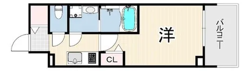 SOL MELDIA神戸MJC【8階】の間取り