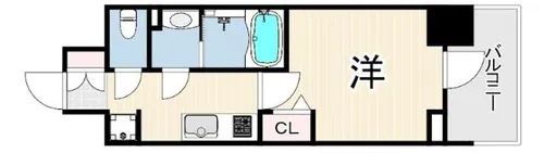 SOL MELDIA神戸MJC【10階】の間取り