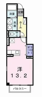 SUNSET COURT 2【1階】の間取り