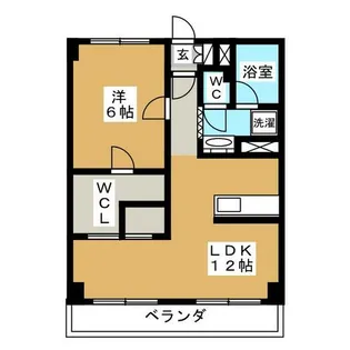 第二大島ビル【3階】の間取り