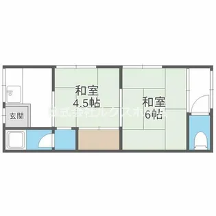 フォアール鳥飼和道2号棟【2階】の間取り