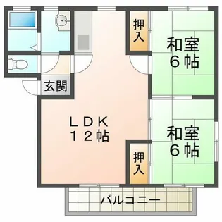 メルヴィルA棟【2階】の間取り