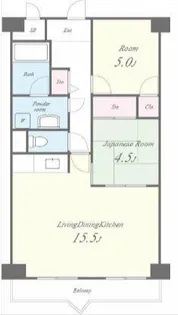 メゾンプランシェール【3階】の間取り