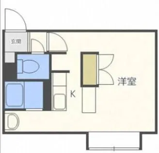 アルファアパル澄川【204号室】の間取り