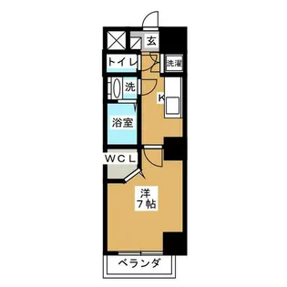 axis nagoya sw【4階】の間取り