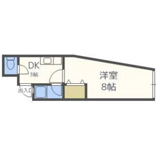 シティパークA【3階】の間取り