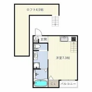 スムーノ垂水山手【203号室】の間取り