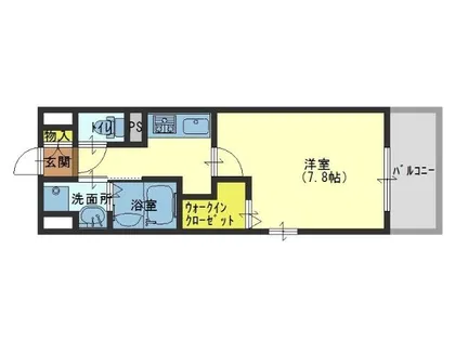 エルシオン【3階】の間取り