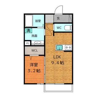 ルミナス【1階】の間取り