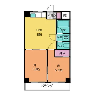 ブランメゾンコジマ【3階】の間取り