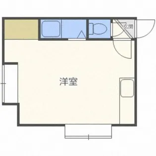 エステート六本木【2階】の間取り