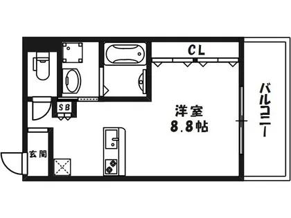 ラムアンドエヌエンタープライズ【6階】の間取り