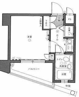 ダイナコート博多【5階】の間取り