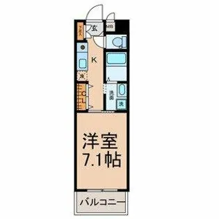 Sun State城北【6階】の間取り