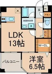 Espoir i【9階】の間取り