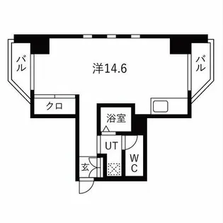 BLoom【202号室】の間取り