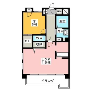 メゾン・グランドゥール【9階】の間取り