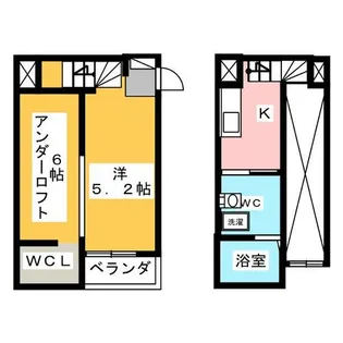 カーサ・ティエラ【2階】の間取り