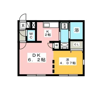 Branche上前津【3階】の間取り