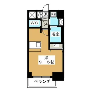 プレサンス上前津リラシス【5階】の間取り