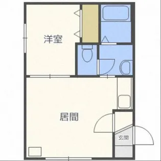 パークコート美園【3階】の間取り