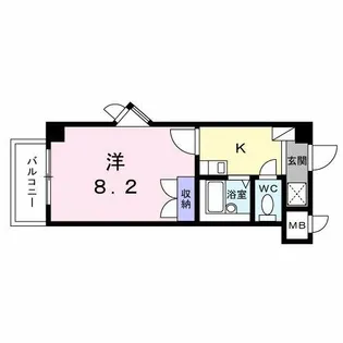 エステートTH【2階】の間取り