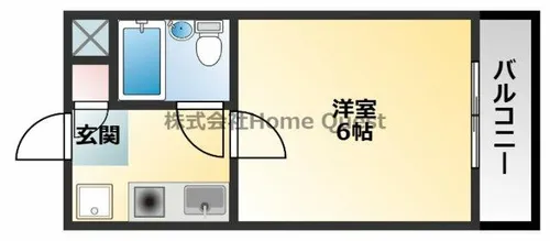 INOVE源氏ケ丘【203号室】の間取り
