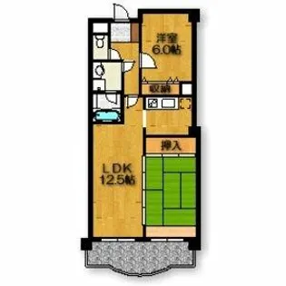 グリームオブ覚王山【7階】の間取り