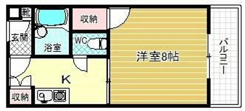 ボイス・デ・ムドン【2階】の間取り