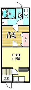 大阪府富田林市喜志新家町1丁目【一戸建】の間取り