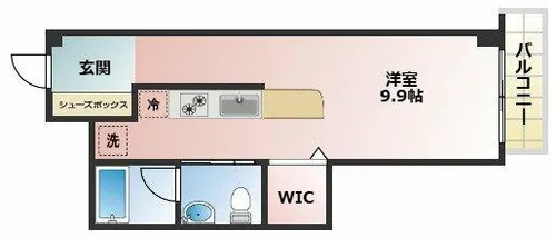 TOAST AKASHI トスト・アカシ【3階】の間取り