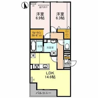マハナ【2階】の間取り