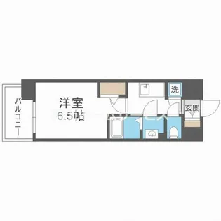 アドバンス天王寺南パキラ【10階】の間取り