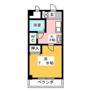 クレスト一社【2階】の間取り