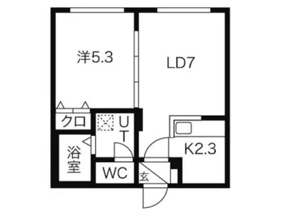 グリーンヒル美園【4階】の間取り