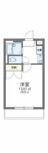 レオパレスJEUNESSE【2階】の間取り
