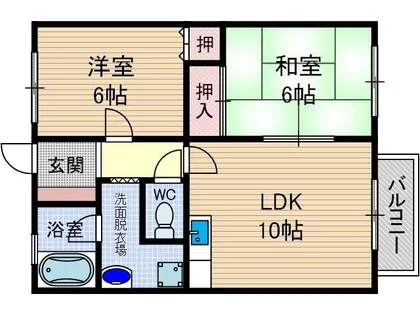 メルデシオン【2階】の間取り
