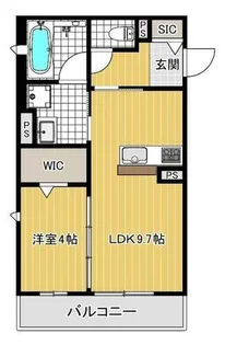 さくらBRILLANTE【2階】の間取り