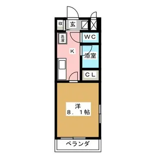 UMEX-7【5階】の間取り