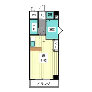 メゾン ヴァン ドゥ【2階】の間取り