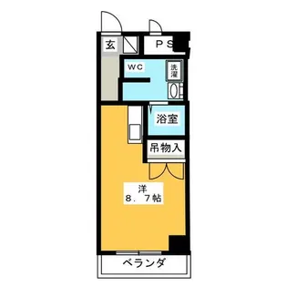 UMEX-9【2階】の間取り