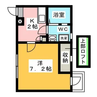 ソリッドキフネ【1階】の間取り