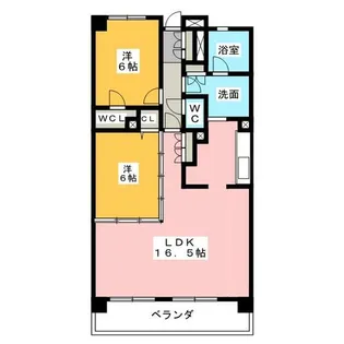 グラン・アベニュー本郷【6階】の間取り