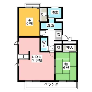 SENJUⅢ【3階】の間取り