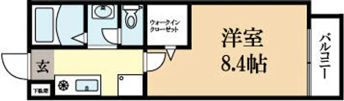 amitie【1階】の間取り