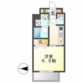 S-RESIDENCE浅間町【1003号室】の間取り