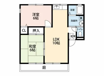 イーグル B【1階】の間取り