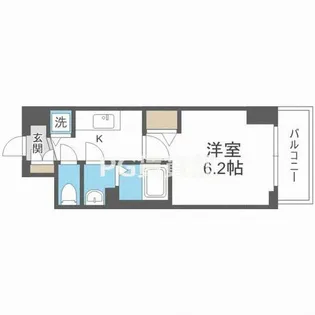 プレサンス松屋町グレース【4階】の間取り