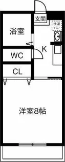 マンション若山【3階】の間取り
