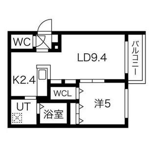 Royal Terrace Hassamu【2階】の間取り
